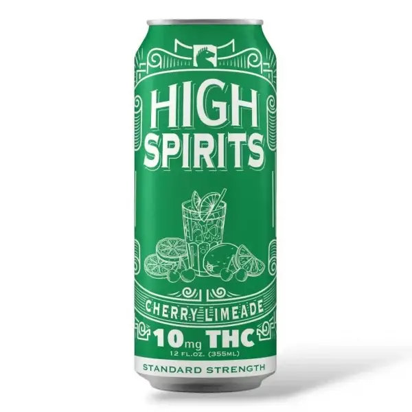 High Spirits Cherry Limeade Seltzer 10mg THC 24 Pack