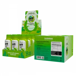 M9 Kava & Kratom Shot Case of 12