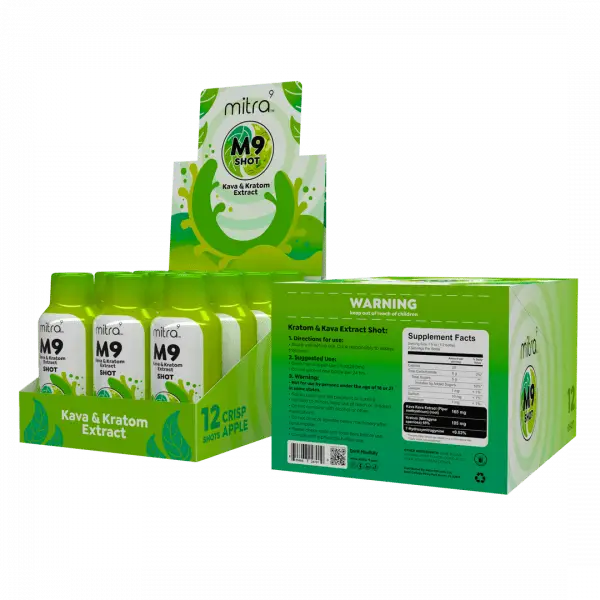 M9 Kava & Kratom Shot Case of 12