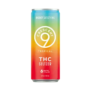 Crescent 9 THC Seltzer Tropical Fruit 24-Pack