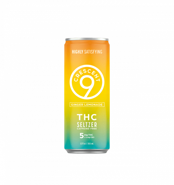 Crescent 9 Ginger Lemonade THC Seltzer 24-Pack