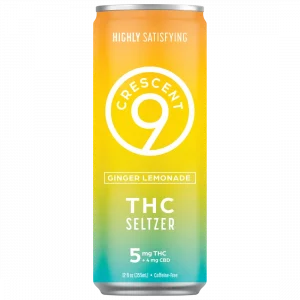 Crescent 9 Ginger Lemonade THC Seltzer 24-Pack