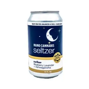 Asheville Dispensary CBD/CBG/CBN Seltzer Mellow Nite Nite 24-Pack