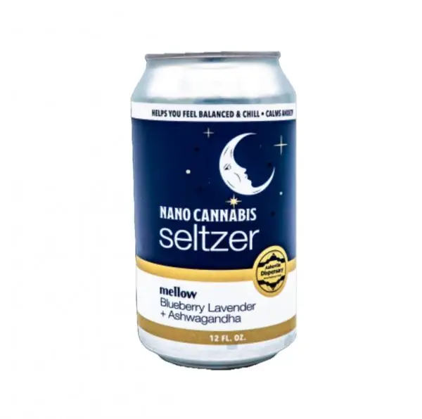 Asheville Dispensary CBD/CBG/CBN Seltzer Mellow Nite Nite 24-Pack
