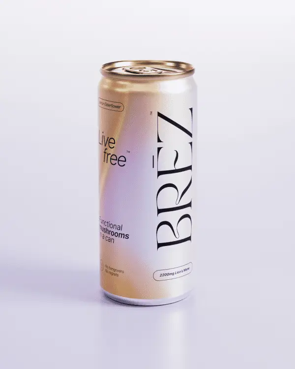 Brez Flow Lions Mane Mushroom Beverage 24-Pack