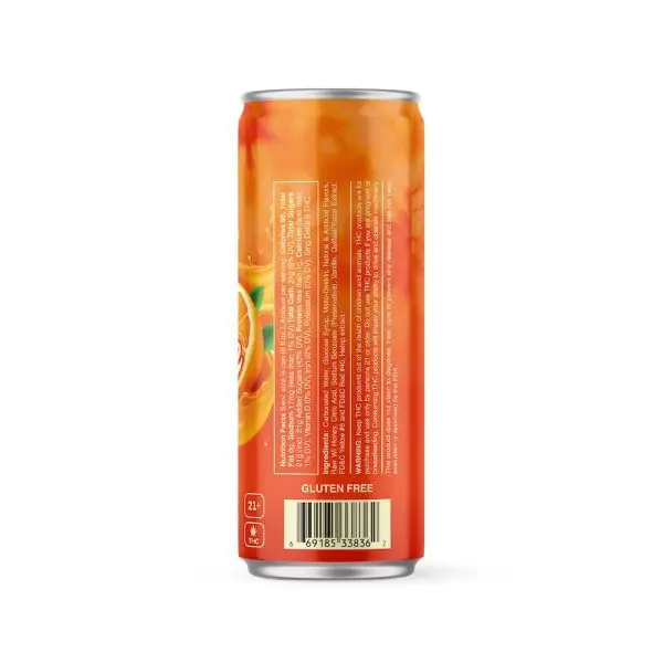 Goodland Extracts 10mg Delta 9 Blaze Orange High Soda 24-Pack - Image 2