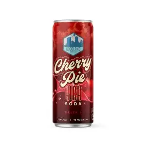 Goodland Extracts 10mg Delta 9 Cherry Pie High Soda 24-Pack