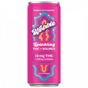 Crescent "Wobble" Sparkling 10 mg THC Energy Drink 24-Pack